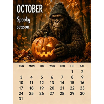 🦶 2027 Daily Life Calendar – Life Is Better When You're Off the Grid! 🗓️✨