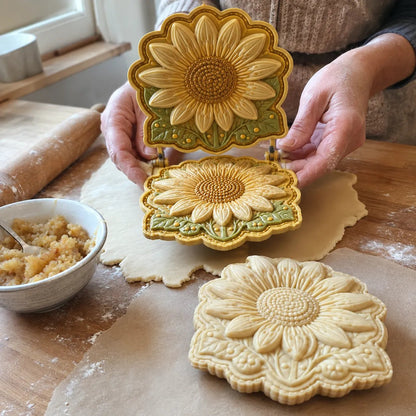 🌸 8-Design Spring Garden Mini Pie Mold Collection – Reusable Embossed Molds for Shaping Detailed Bee, Butterfly, Ladybug, Sunflower, Cottage &amp; More 🥧✨