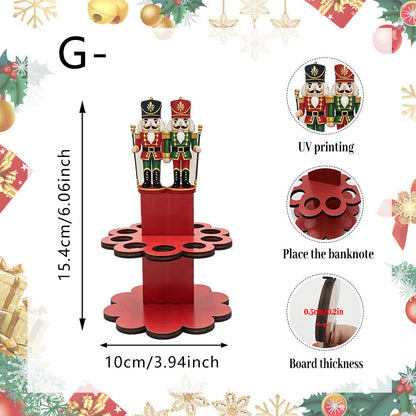 🎁Christmas Tabletop Wooden Money Holder