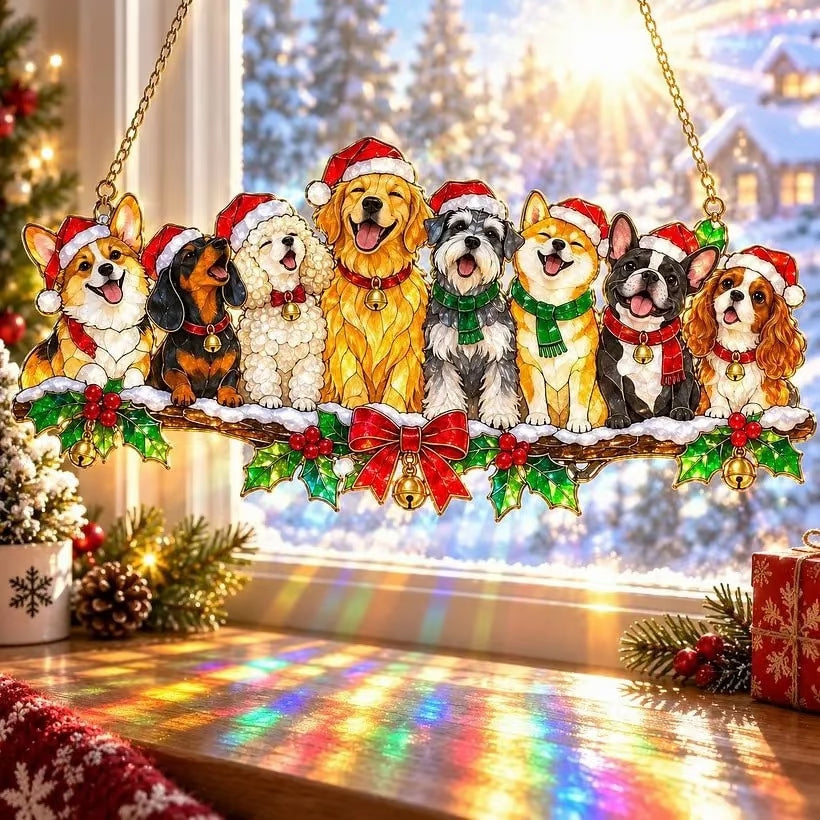 🎄Christmas Animals Window Hanging