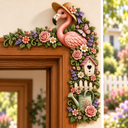 🌸🌿 Garden Theme Door Frame Corner Decor
