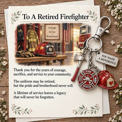 🎁💖The "You Make a Difference" Retirement Appreciation Keychain