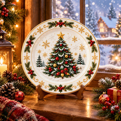 🎅Christmas Dinner Plate Collection – 6 Festive Holiday Designs