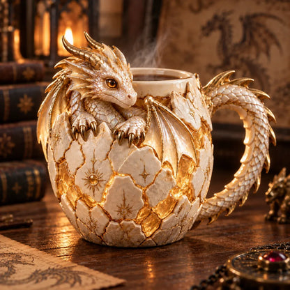 🐉 Dragon Coffee Mug – Fantasy-Inspired Gift for Dragon Lovers