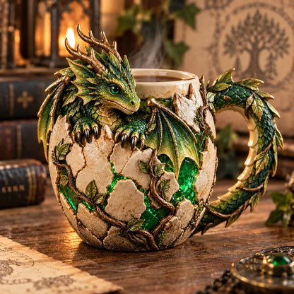 🐉 Dragon Coffee Mug – Fantasy-Inspired Gift for Dragon Lovers