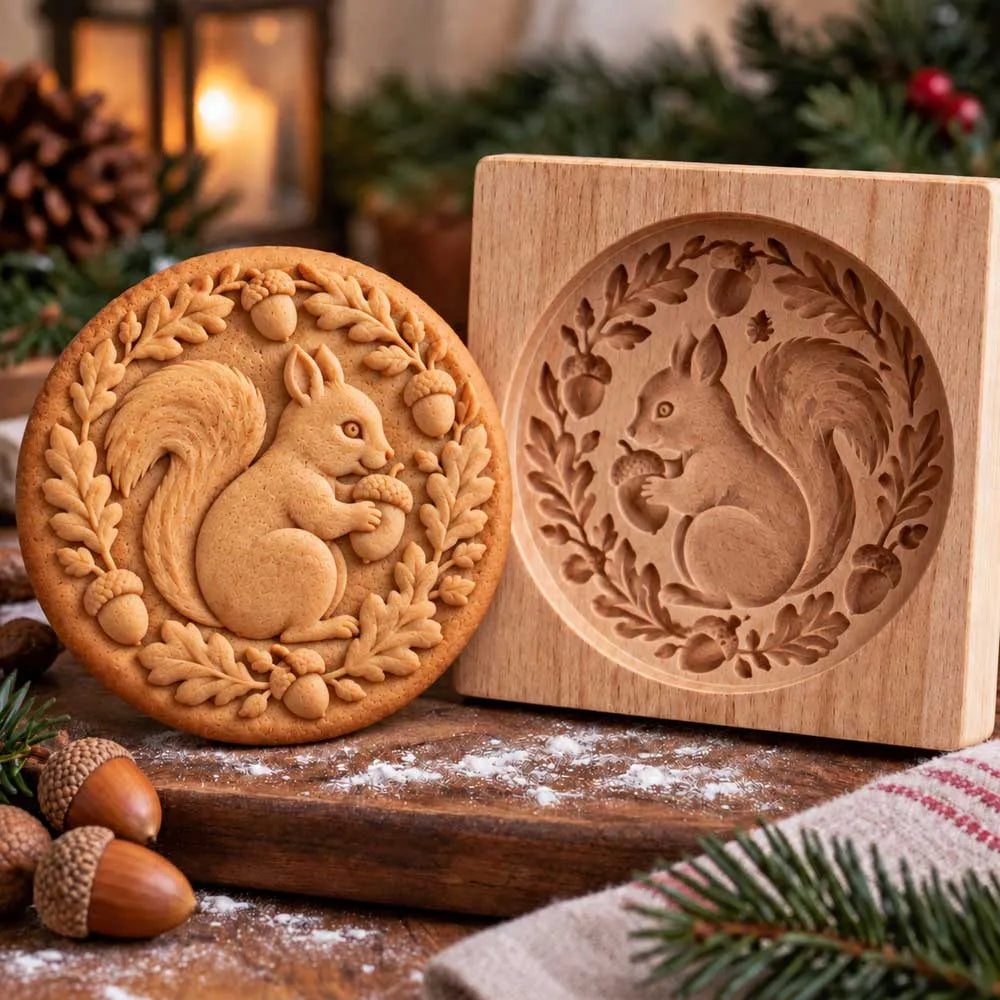 🍪Woodland Animal Cookie Mold