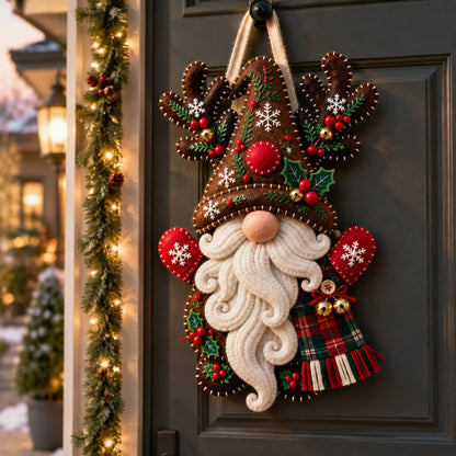 🎄Christmas Gnome Mug Door Hanger