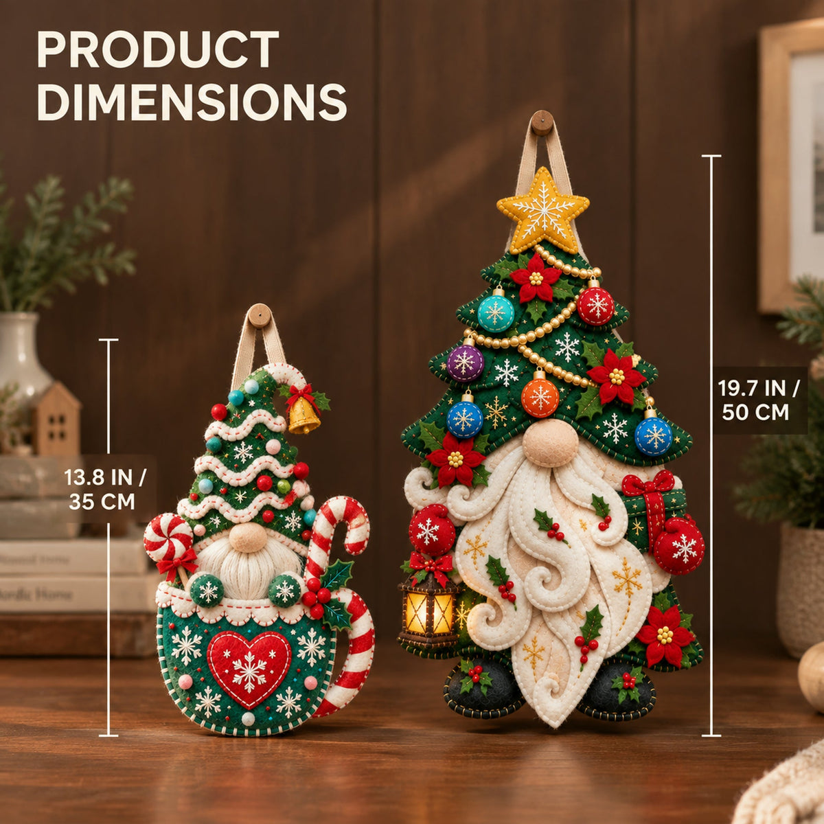 🎄Christmas Gnome Mug Door Hanger