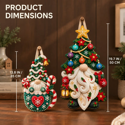 🎄Christmas Gnome Mug Door Hanger
