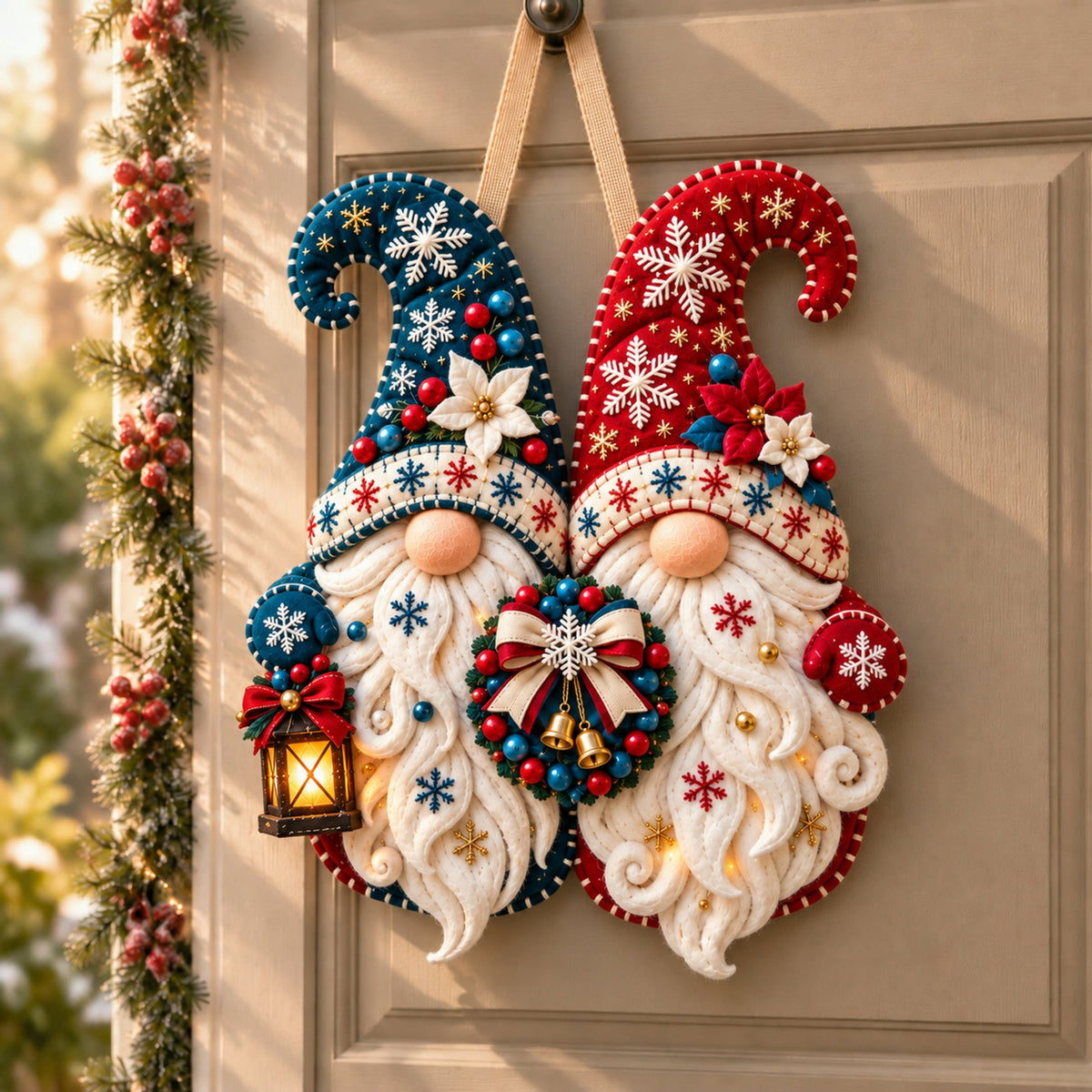 🎄Christmas Gnome Mug Door Hanger