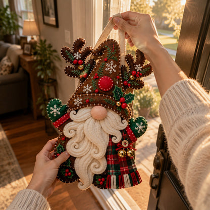 🎄Christmas Gnome Mug Door Hanger