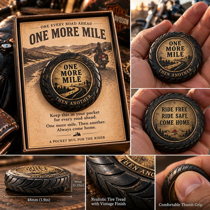 🏍️ One More Mile™ Pocket Hug for Riders – The Open Road Collection 🛣️✨