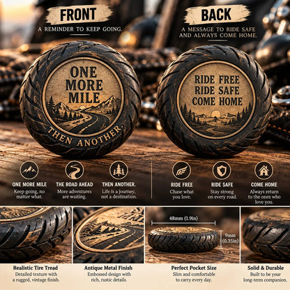 🏍️ One More Mile™ Pocket Hug for Riders – The Open Road Collection 🛣️✨