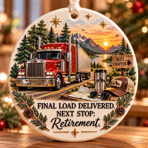 🎖️ Retirement Profession Ceramic Keepsake Ornament
