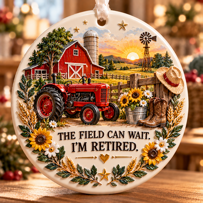 🎖️ Retirement Profession Ceramic Keepsake Ornament