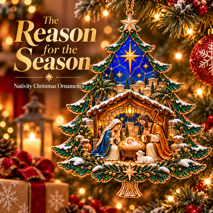 🙏🎄Nativity Christmas Tree Ornament