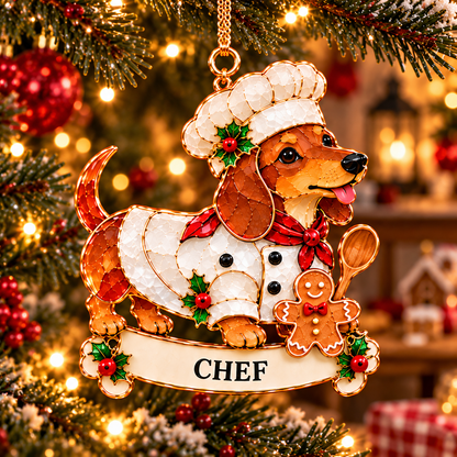 🎄🐶Christmas Career Dachshund Ornaments – A Festive Tribute to Everyday Heroes