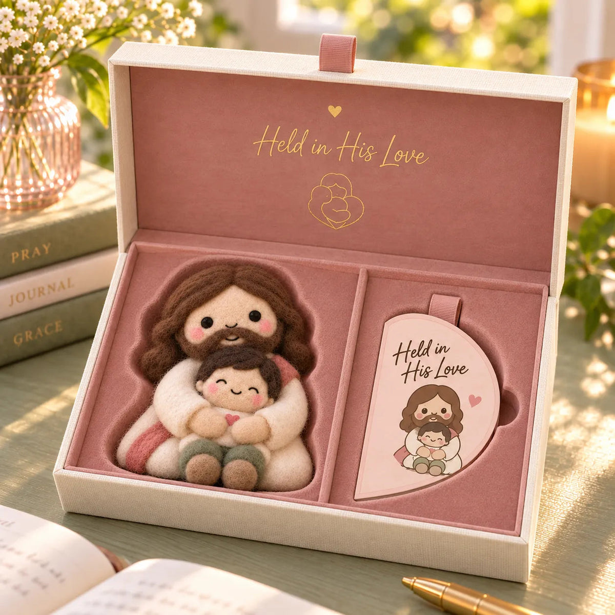 🎁 Faith-Inspired Felt Keepsake Gift Set