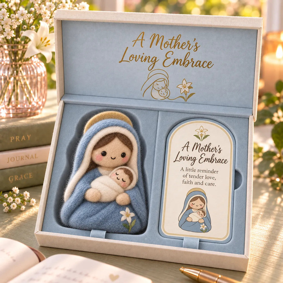 🎁 Faith-Inspired Felt Keepsake Gift Set