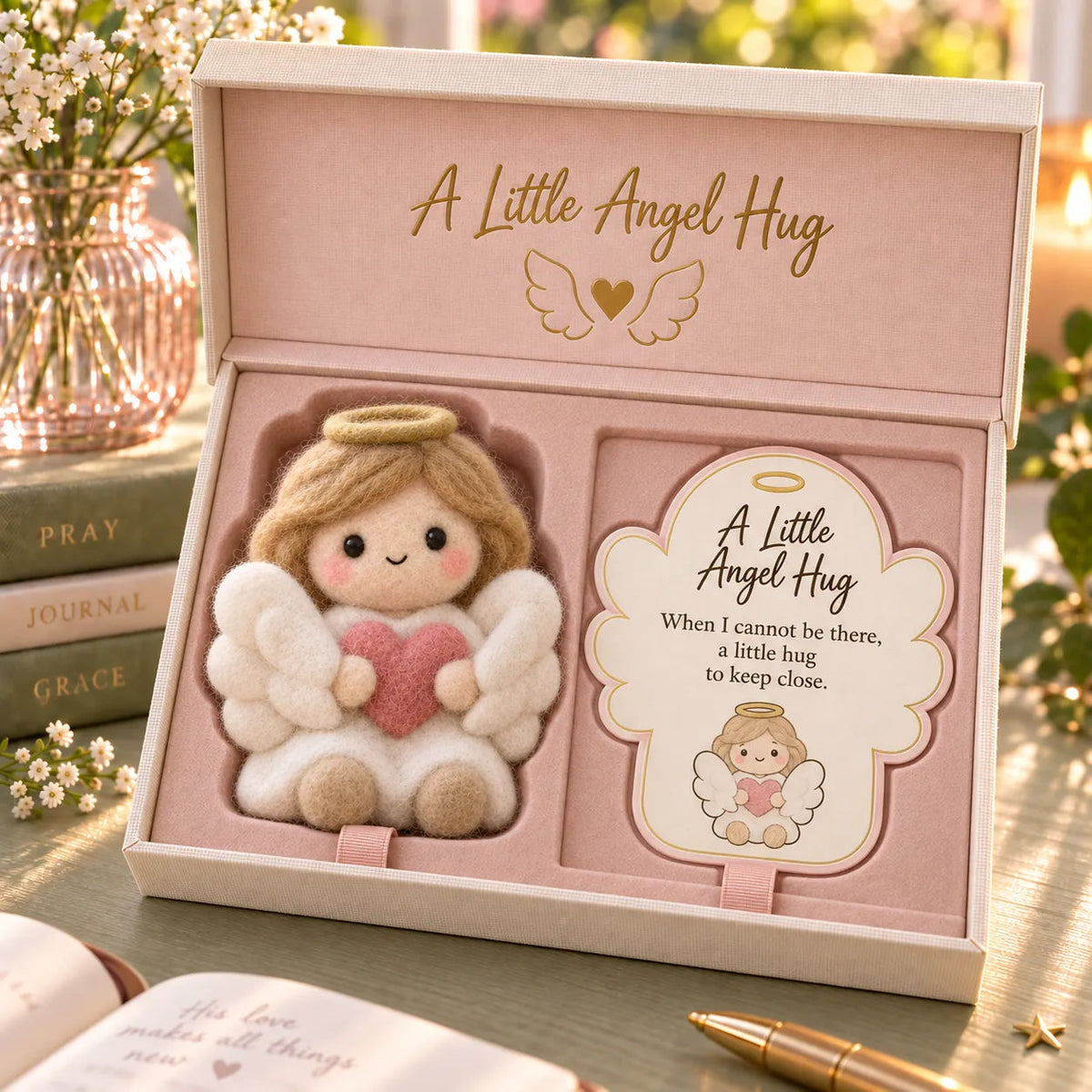🎁 Faith-Inspired Felt Keepsake Gift Set