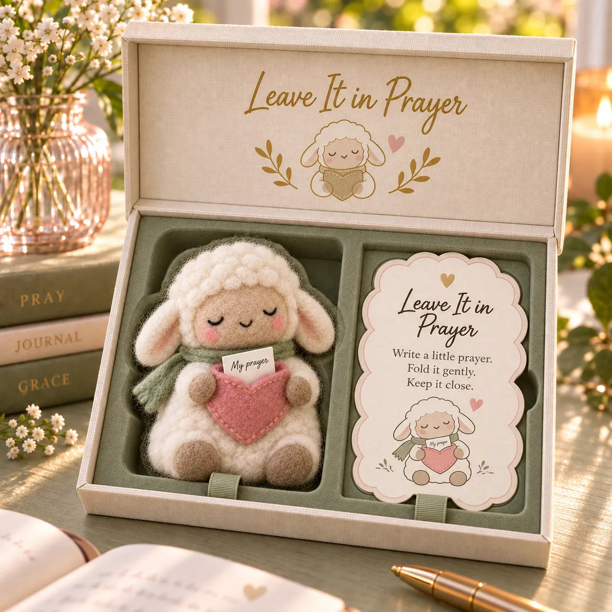 🎁 Faith-Inspired Felt Keepsake Gift Set