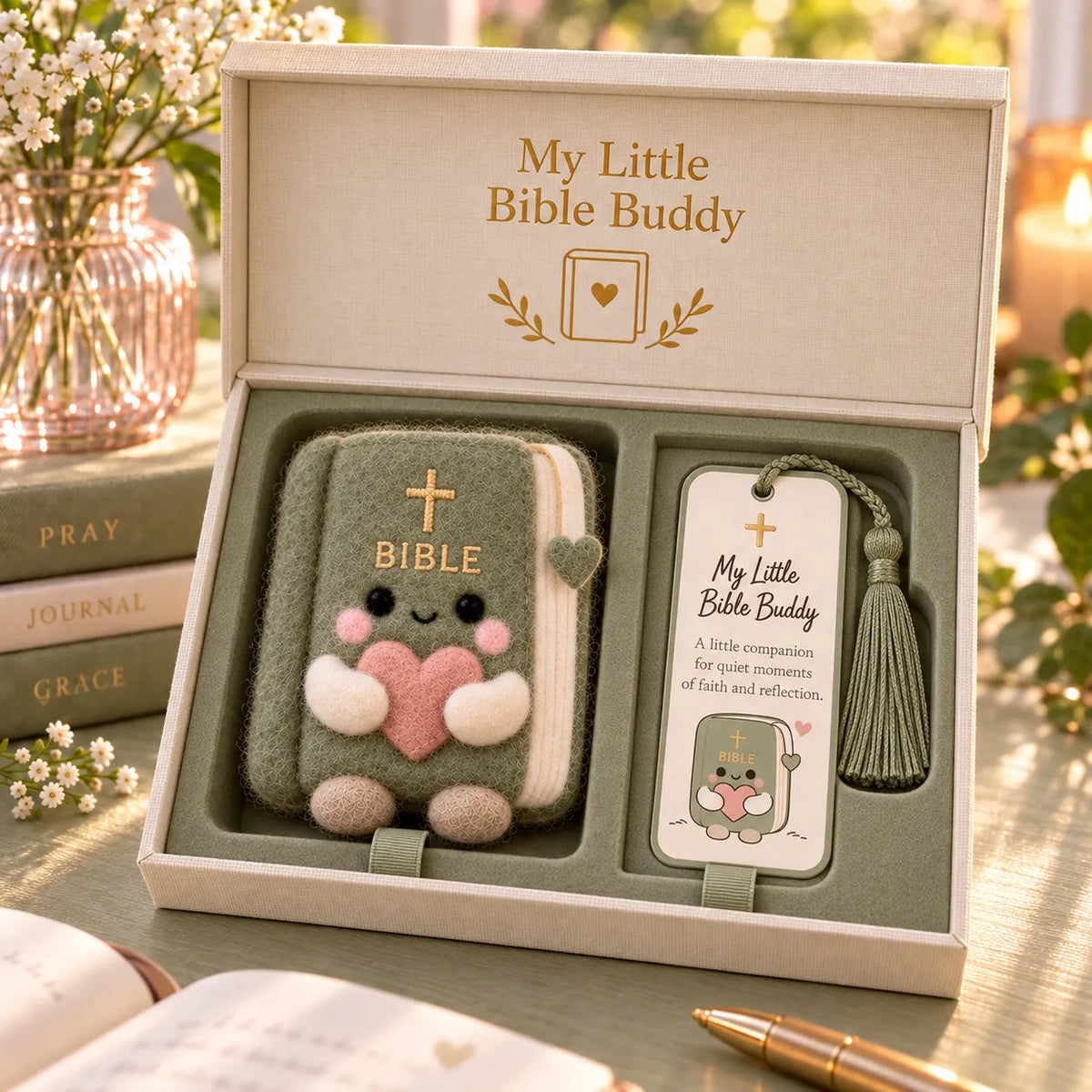 🎁 Faith-Inspired Felt Keepsake Gift Set