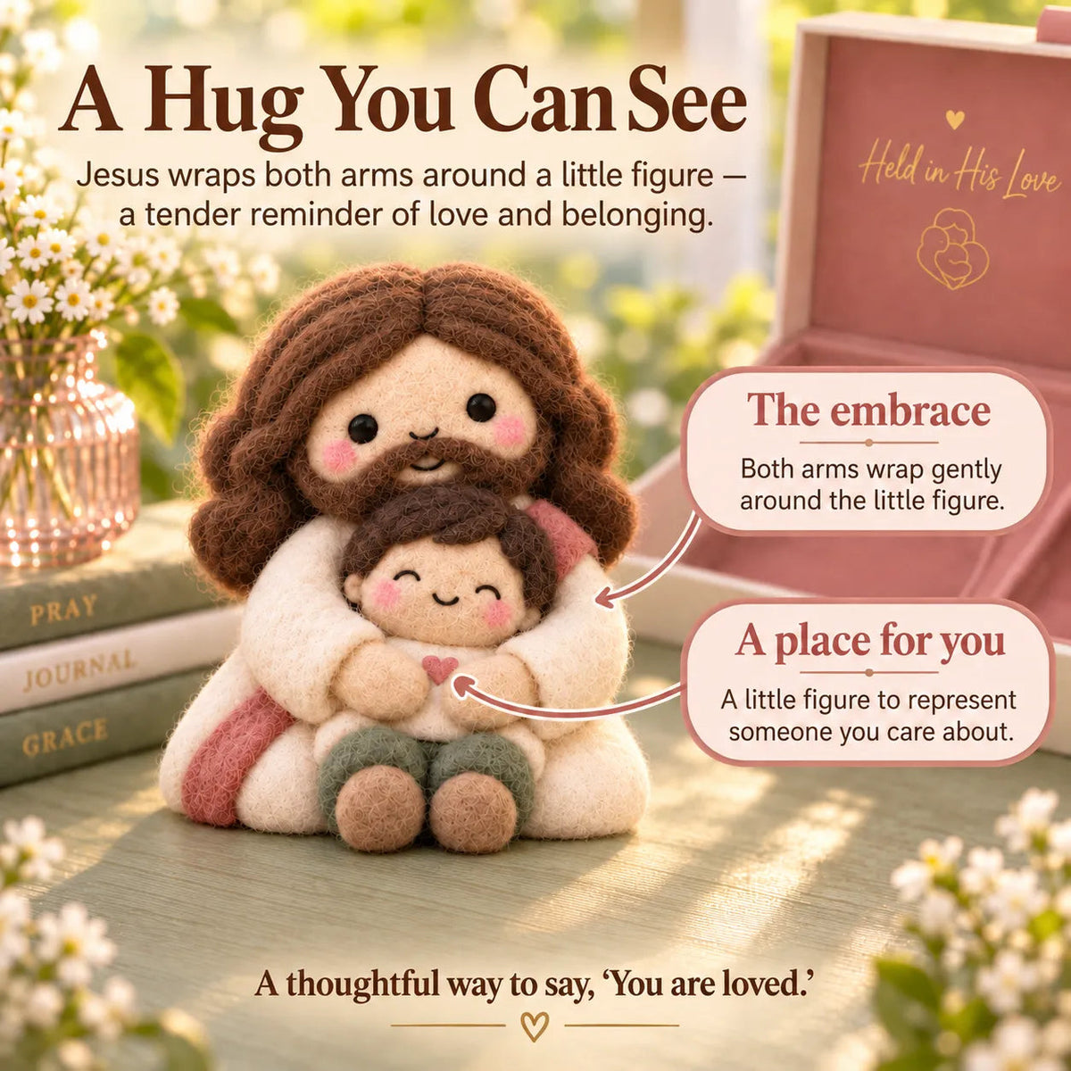 🎁 Faith-Inspired Felt Keepsake Gift Set