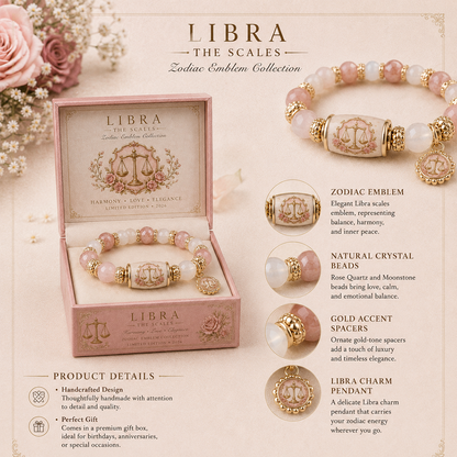 💫 12 Zodiac Bracelet – Natural Chalcedony, Your Sign, Your Energy 🌙✨