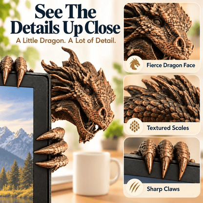 🐉🖥️Dragon Monitor Buddy – Fantasy Dragon Screen Companion