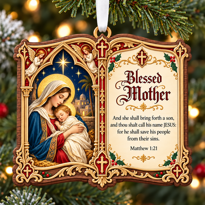 ✝️🎄Christian Christmas Scripture Ornaments – A Beautiful Celebration of Faith