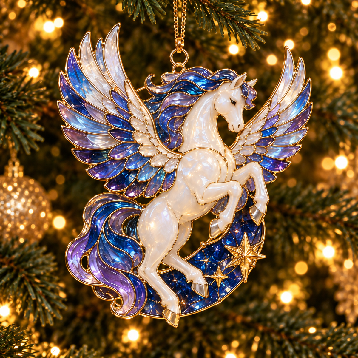 🦄✨Magical Unicorn Christmas Ornaments – A Whimsical Touch of Fantasy for Your Tree