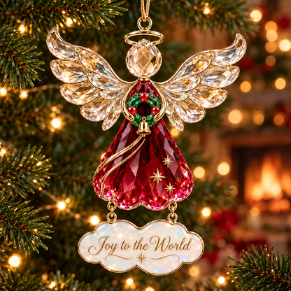 🕊️ Inspirational Memorial Angel Christmas Ornament