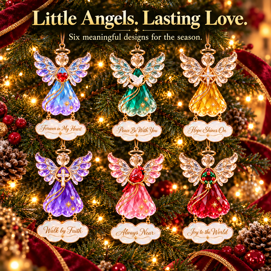 👼✨ Angel Christmas Ornaments – A Heavenly Keepsake of Love, Faith & Hope