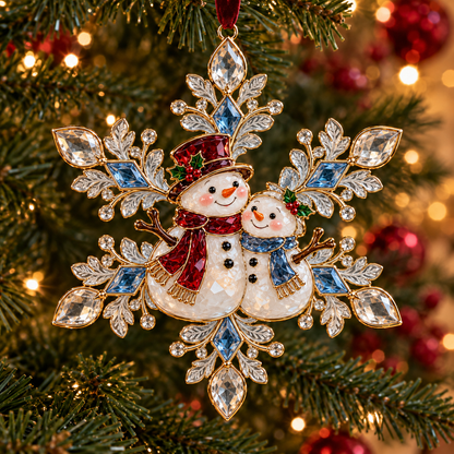 🎄✨Christmas Magic Snowflake Ornaments