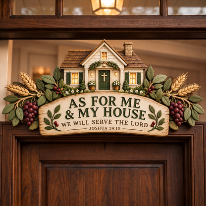 ✝️ Christian Faith &amp; Blessings Decorative Door Topper