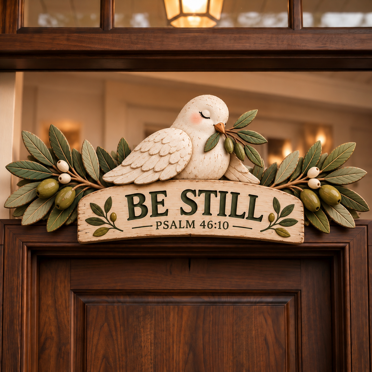 ✝️ Christian Faith &amp; Blessings Decorative Door Topper