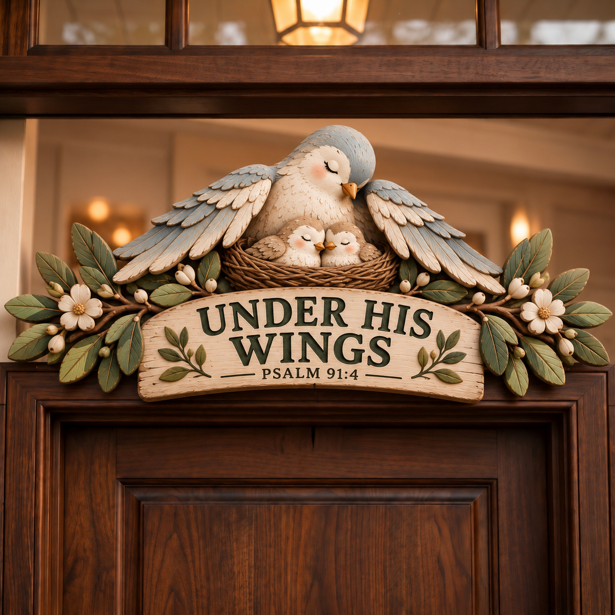 ✝️ Christian Faith &amp; Blessings Decorative Door Topper