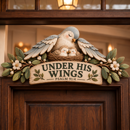 ✝️ Christian Faith &amp; Blessings Decorative Door Topper