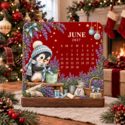 🌱 Eco-Friendly Plantable Vintage Christmas Seed Calendar 2027 – A Year of Little Joys 🎄✨❤️