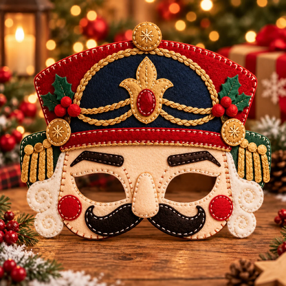 🎭🎄 Christmas Character Masks – Festive Dress-Up Masks for Holiday Fun