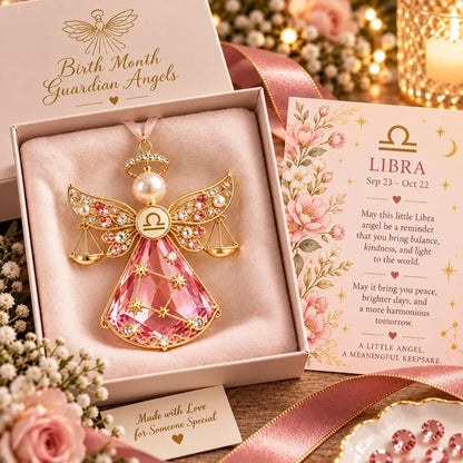 👼Christmas Zodiac Guardian Angel Keepsake