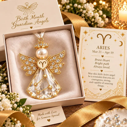 👼Christmas Zodiac Guardian Angel Keepsake