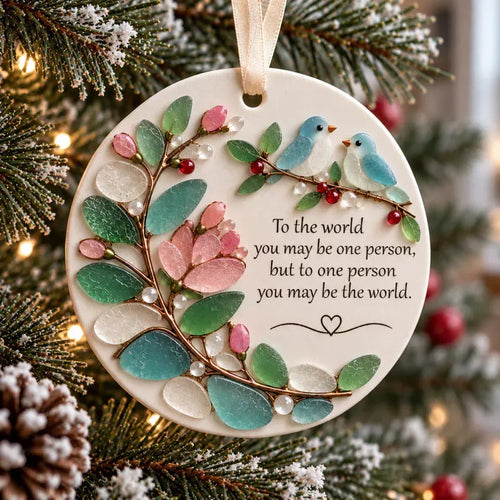 🐦 Love Birds Friendship Ornament