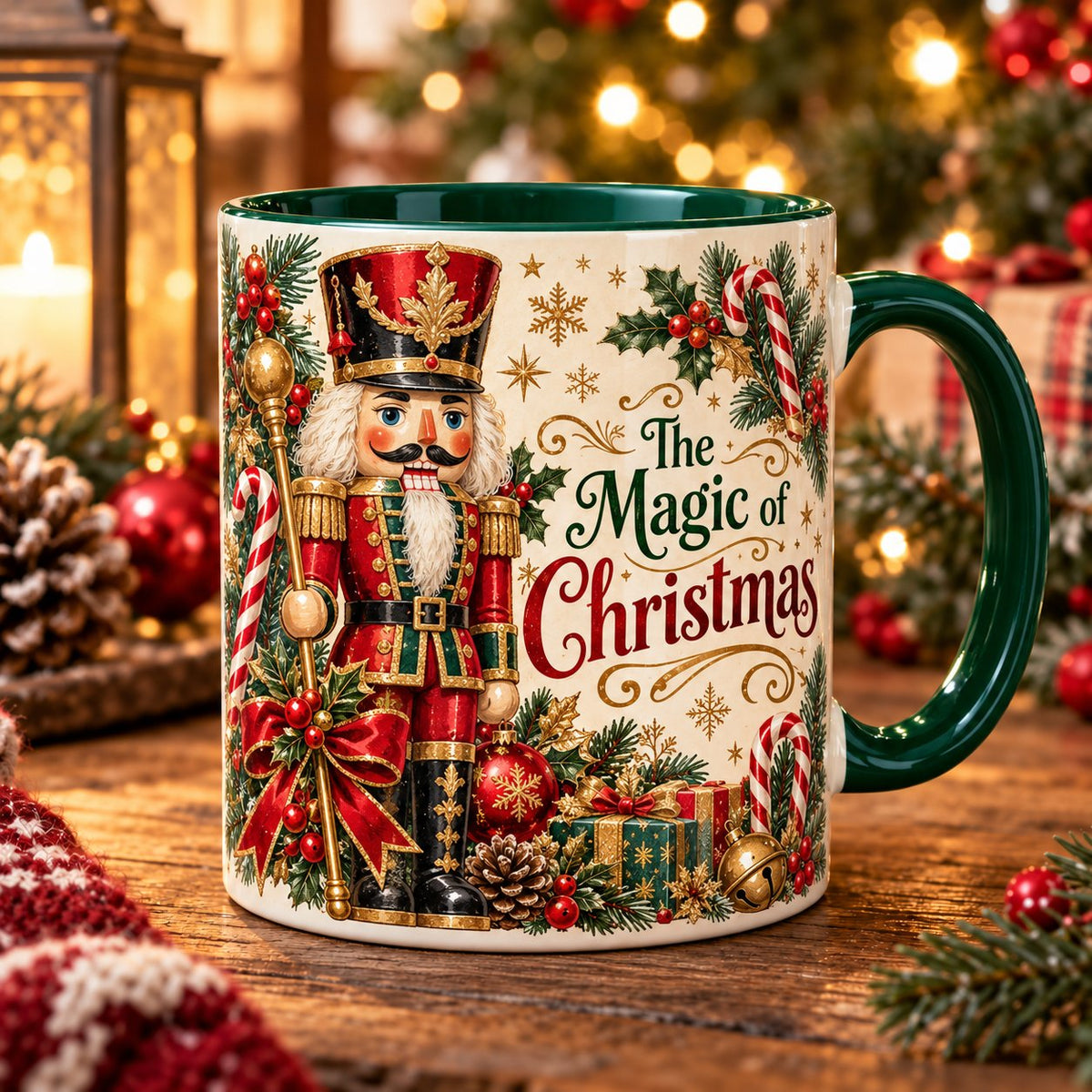 🎄☕Vintage Christmas Mug – A Festive Holiday Cup for Every Christmas Mood