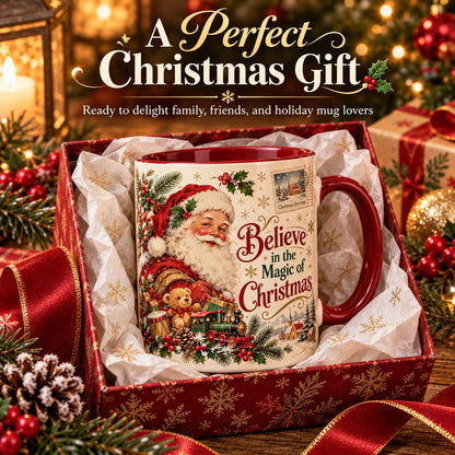 🎄☕Vintage Christmas Mug – A Festive Holiday Cup for Every Christmas Mood