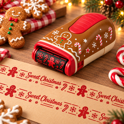 Christmas Handheld Roller Stamp