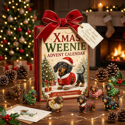 🎄 2026 Christmas Dachshund Advent Calendar