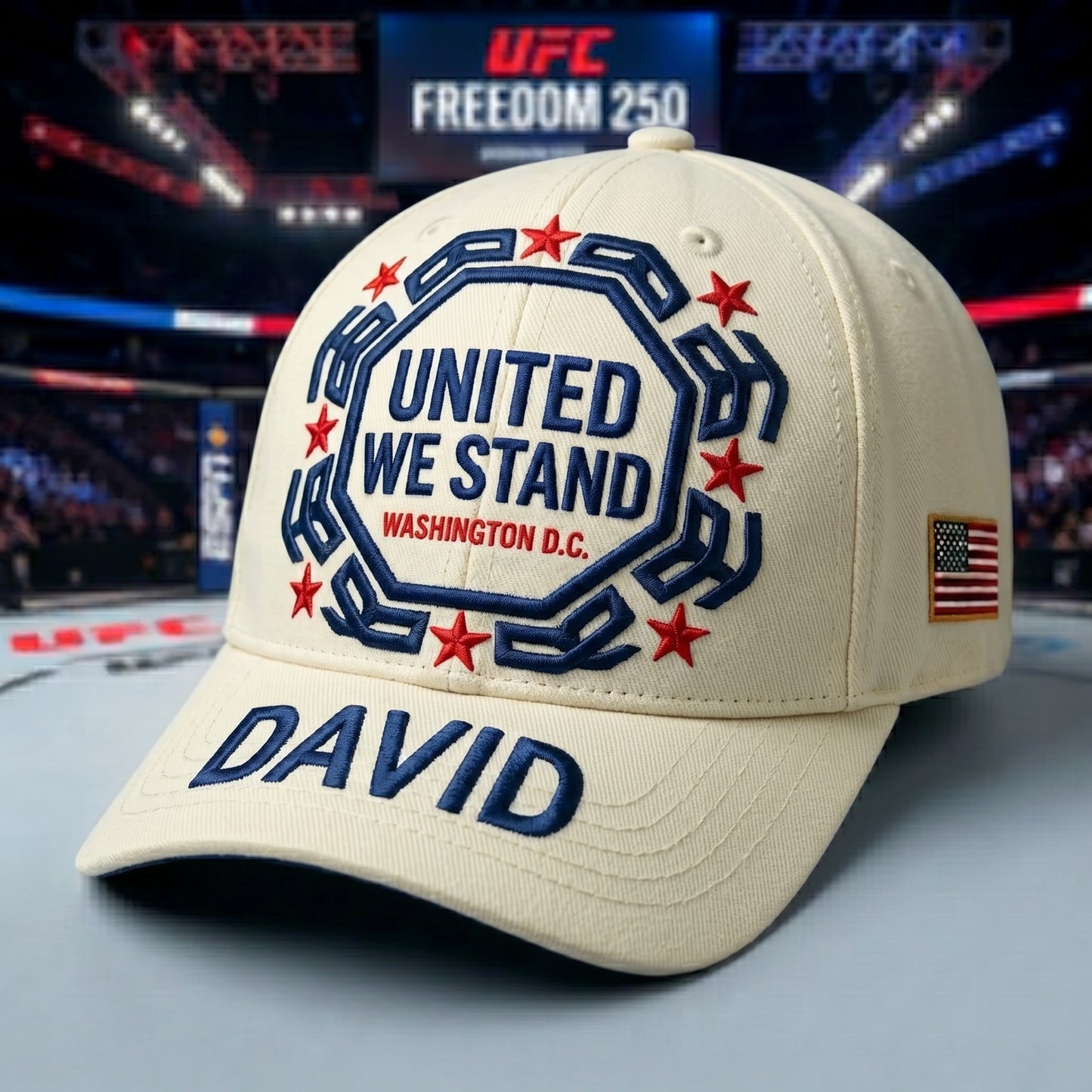 🧢 Personalized United We Stand 250 Custom Cap