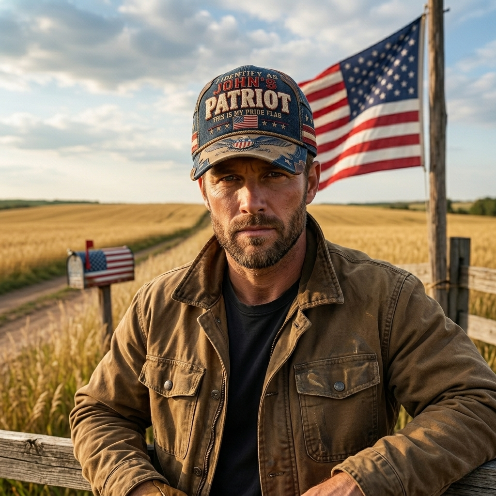 Personalized American Patriot Cap