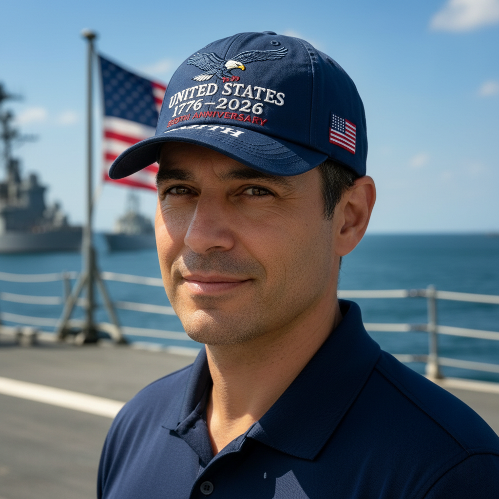 United States 250th Anniversary Personalized Hat